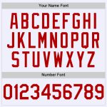 Custom Name Number Authentic Throwback Baseball Jersey - Personalized White Red Mesh Team Jersey Personalized White Red Mesh