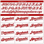 Personalized 3D American Flag Softball Jersey Unisex Two-Button in White Red-Navy Personalized White Red-Navy 3D American
