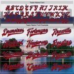 Custom 3D Bomber Varsity Letterman Jacket with Personalized Name & Number - White Red Navy Capitol Washington City Edition