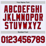 Custom Team Baseball Jersey Personalized Mesh Authentic Throwback Red Navy with Name and Number Personalized White Red-Navy