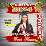 Custom Name and Number Graduation T-Shirt, 3D White Red Old Gold Performance Tee Personalized White Red-Old Gold 3D Graduation