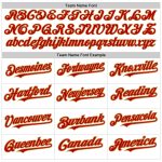 Custom Name and Number Personalized 3D Pattern Baseball Jersey - White Red Gold Sharp Design Personalized White Red-Old Gold