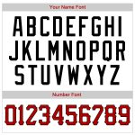 Custom Name Number Baseball Jersey Red Black White Pinstripe Authentic Team Design Personalized White Red Pinstripe Red-Black