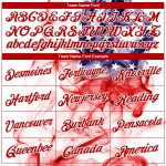 Custom Name and Number American Flag 3D Long Sleeve Performance T-Shirt - White Red-Royal Team Apparel Personalized White