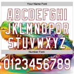 Custom Name Number Personalized Colorful Crocodile 3D Pattern Baseball Jersey Red Yellow White Design Authentic Team Personalized