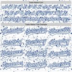 Custom Name and Number Baseball Jersey - Personalized White 3D Pattern Ink Splatter Design - Authentic Team Apparel Personalized