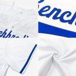 Custom White Royal Baseball Jersey - Personalized Authentic Design Personalized White Royal Authentic Baseball Jersey