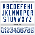 Custom Name and Number Personalized White Authentic Drift Fashion Baseball Jersey Personalized White Royal Authentic Drift