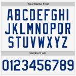 Personalized Authentic Sleeveless Baseball Jersey in White - Custom Team Apparel Personalized White Royal Authentic Sleeveless