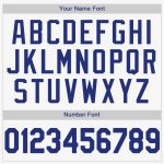 Custom White Royal Baseball Jersey - Personalized Sports Apparel Personalized White Royal Baseball Jersey