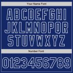 Custom Name Number Bomber Jacket for Team - Personalized White Varsity Letterman Full-Snap Fashion Jacket Personalized White