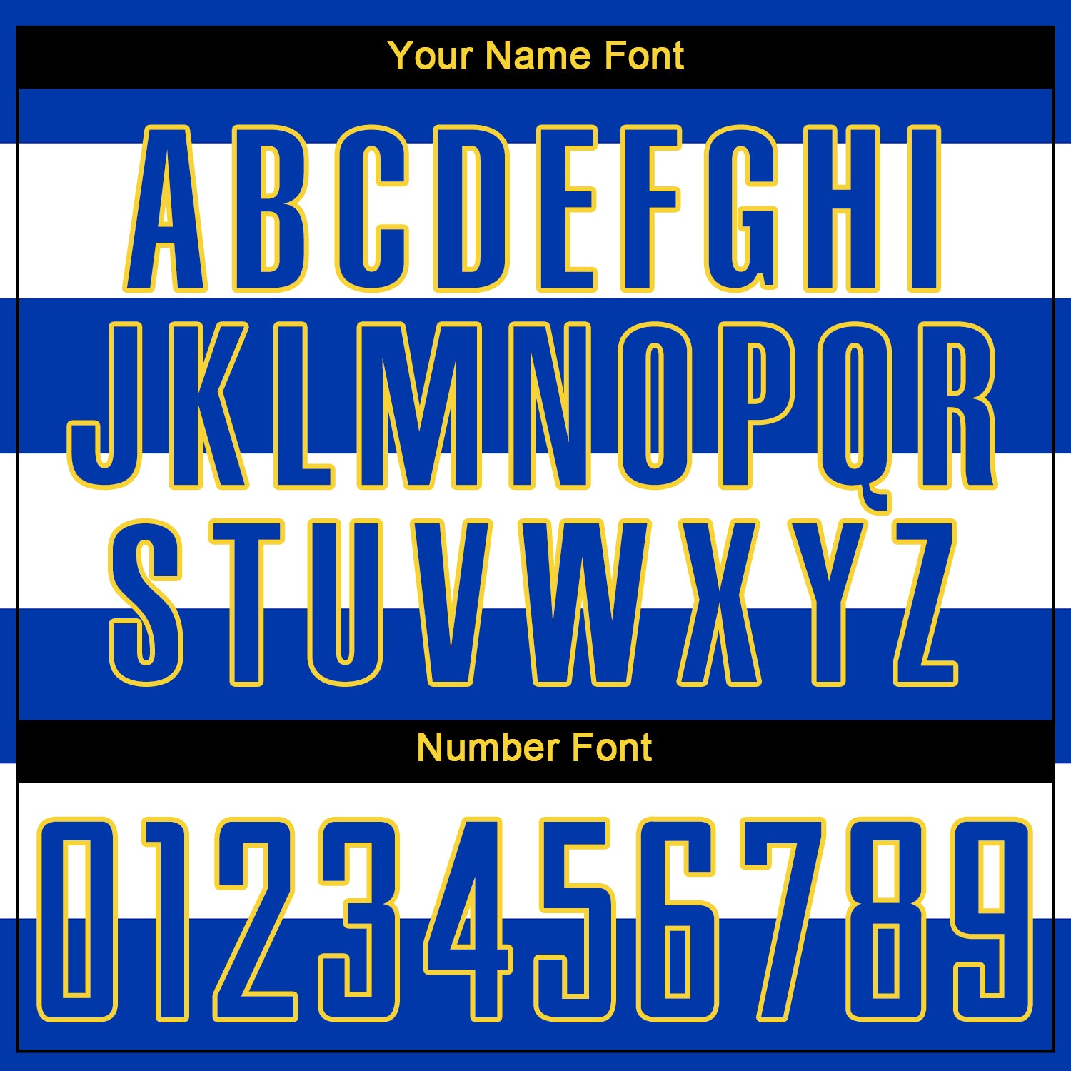 Personalized White Royal-Gold Sublimation Uruguayan Flag Soccer Uniform Jersey Team Custom Name and Number Custom Uruguayan Flag Soccer Jersey with Personalized Name and Number - White Royal-Gold Team Uniform Personalized White - Image 5