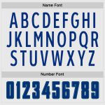 Custom Name and Number Hockey Jersey in White and Royal Kelly Green - Personalized Team Jersey Personalized White Royal-Kelly