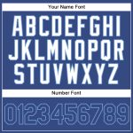 Custom Name Number Basketball Jersey | Personalized Authentic Split Design | White Royal Light Blue Personalized White Royal-Light