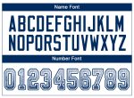 Custom Name Number White Royal Mesh Drift Football Jersey Personalized Design Personalized White Royal Mesh Drift Fashion