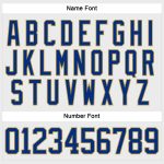 Custom Name and Number White Royal-Old Gold Hockey Jersey - Personalized Lace Neck Team Apparel Personalized White Royal-Old