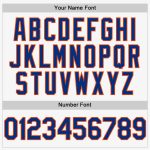 Personalized Authentic Baseball Jersey - White Royal-Orange Sleeveless Design Personalized White Royal-Orange Authentic Sleeveless