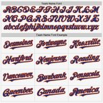 Personalized Authentic Baseball Jersey - White Royal-Orange Sleeveless Design Personalized White Royal-Orange Authentic Sleeveless