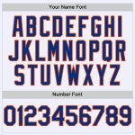 Custom Royal-Orange Mesh Baseball Jersey with Personalized Name and Number | Authentic Throwback Team Design Personalized