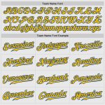 Custom Royal Pinstripe Baseball Jersey with Personalized Name & Number - Authentic White Gold-Royal Team Jersey Personalized