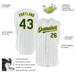 Custom Red Pinstripe Baseball Jersey - Personalized Sleeveless Authentic Team Name & Number Personalized White Royal Pinstripe
