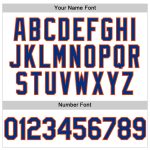Custom Name and Number Authentic Sleeveless Baseball Jersey - Personalized White Royal Pinstripe Design Personalized White