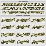 Custom Name Number Baseball Jersey - Personalized White Royal Pinstripe Raglan Sleeves Authentic Team Apparel Personalized