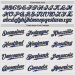 Custom Personalized Baseball Jersey with Name and Number - White Royal Pinstripe Raglan Sleeves in Royal-Old Gold Personalized
