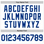 Custom Yellow Sleeveless Baseball Jersey with Personalized Name & Number - White Royal Pinstripe Design Personalized White