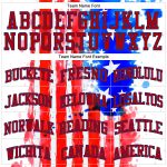 Custom Name and Number Personalized 3D American Flag Baseball Jersey - White Royal-Red Authentic Team Jersey Personalized