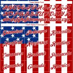 Personalized 3D American Flag Basketball Jersey - White Royal-Red Fashion Authentic Personalized White Royal-Red 3D American