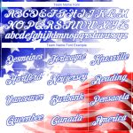 Custom Name & Number 3D American Flag T-Shirt - Personalized Patriotic Royal-Red Performance Tee Personalized White Royal-Red