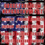 Personalized American Flag Soccer Uniform Jersey with Custom Name and Number - White Royal-Red Fashion Design Personalized