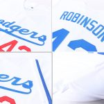 Personalized Authentic Baseball Jersey - White Royal-Red Design, Customizable Team Apparel Personalized White Royal-Red Authentic