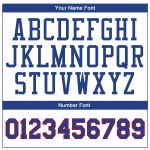 Custom Personalized Royal-Red Basketball Jersey with Name and Number - Authentic Throwback Team Apparel Personalized White