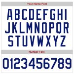Custom Name Number Personalized Baseball Jersey Shirt White Royal Red Authentic Throwback Rib-Knit Personalized White Royal-Red