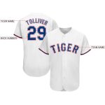 Custom Name & Number Personalized Royal-Red Baseball Jersey - Team Spirit Apparel Personalized White Royal-Red Baseball Jersey
