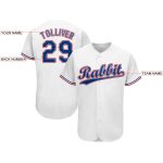Custom White Red Baseball Jersey - Personalized Sportswear Jersey for Men and Women Personalized White Royal-Red Baseball