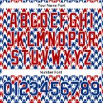 Custom Name & Number 3D Pattern Red & White Check Bomber Varsity Jacket - Personalized Letterman Jacket Personalized White