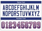 Custom Name Number Football Jersey - Personalized White Royal Red Mesh Drift Fashion Team Gear Personalized White Royal-Red