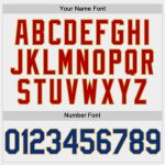 Custom Name Number Softball Jersey Unisex Two-Button Royal Red Old Gold Personalized Team Apparel Personalized White Royal