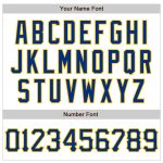 Personalized Abstract 3D Baseball Jersey with Custom Name and Number - White Royal-Yellow Sharp Shape Design Personalized