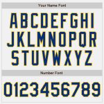 Custom Team Jacket with Name and Number - Personalized Royal-Yellow Bomber Full-Snap Varsity Letterman Two Tone Jacket Personalized