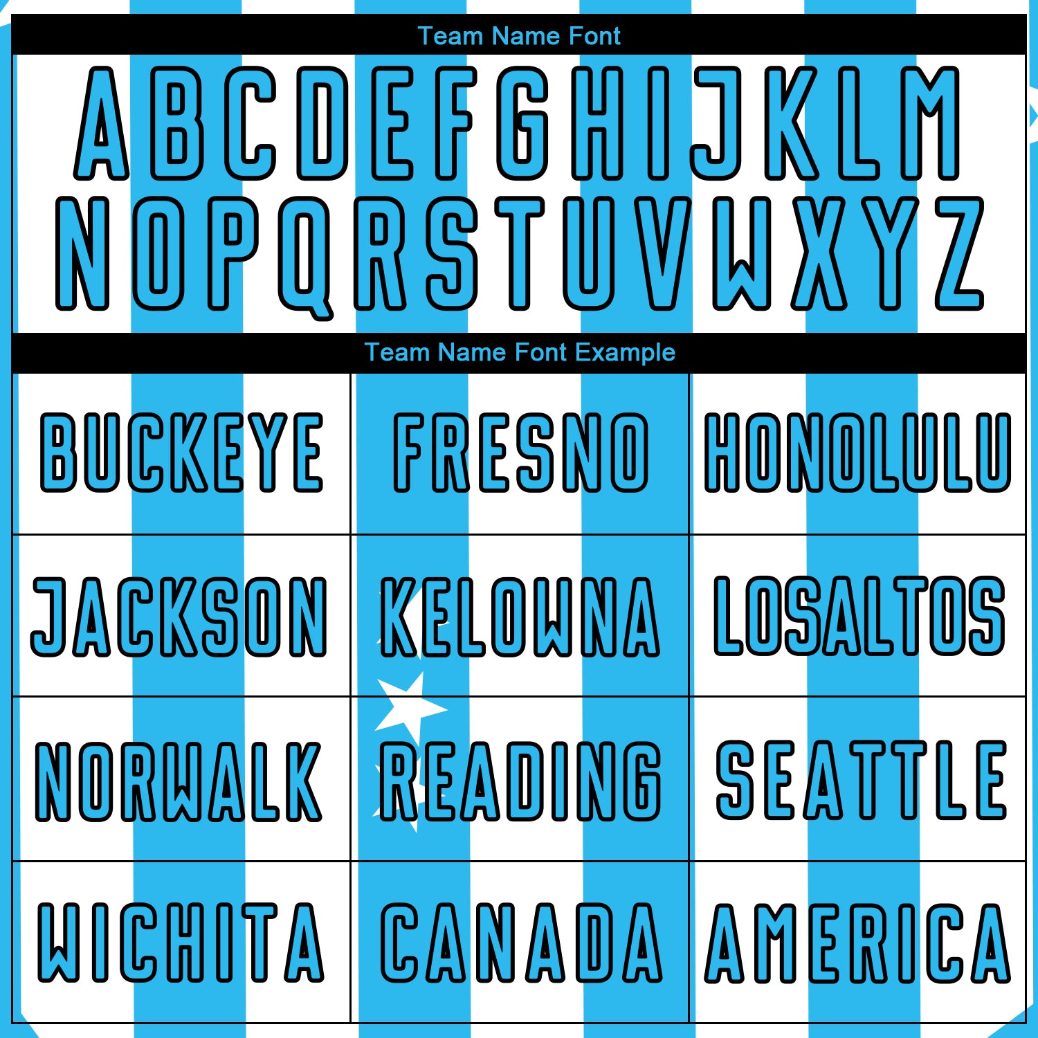 Personalized White Sky Blue-Black Stars And Squares Sublimation Soccer Uniform Jersey Team Custom Name and Number Custom Soccer Jersey with Personalized Name & Number - White Sky Blue Black Stars & Squares Sublimation Team Uniform Personalized - Image 5