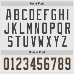 Custom Name and Number Hockey Jersey - Personalized White Steel Gray and Gold Team Jersey Personalized White Steel Gray-Old