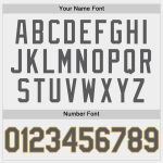 Custom Name Number Personalized Unisex Softball Jersey White Gray Gold Two-Button Team Apparel Personalized White Steel Gray-Old