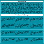 Custom Name & Number Basketball Jersey - Personalized Teal-Black Split Fashion Team Jersey Personalized White Teal-Black