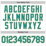 Custom Name and Number Personalized Baseball Jersey in White Teal-Old Gold - Authentic Team Jersey Personalized White Teal-Old