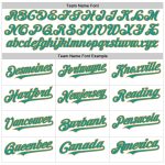 Custom Name and Number Personalized Baseball Jersey in White Teal-Old Gold - Authentic Team Jersey Personalized White Teal-Old