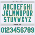 Custom Name & Number Personalized Baseball Jersey - White Teal Old Gold Mesh Authentic Throwback Personalized White Teal-Old